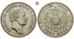 Deutsches Kaiserreich, Sachsen, Friedrich August III., 5 Mark 1907, E, ss+, J. 136