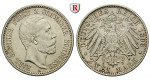 Deutsches Kaiserreich, Schwarzburg-Sondershausen, Karl Günther, 2 Mark 1896, A, ss-vz, J. 168