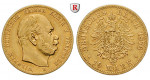 Deutsches Kaiserreich, Preussen, Wilhelm I., 10 Mark 1876, B, ss, J. 245
