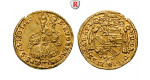 Salzburg, Bistum, Guidobald von Thun und Hohenstein, 1/4 Dukat 1660, f.vz