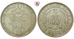 Weimarer Republik, 3 Reichsmark 1929, Meißen, E, vz/vz-st, J. 338