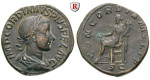 Römische Kaiserzeit, Gordianus III., Sesterz 240-241, ss+
