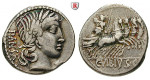 Römische Republik, C. Vibius Pansa, Denar 90 v.Chr., ss+