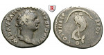 Römische Kaiserzeit, Domitianus, Denar 82, ss+