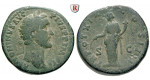 Römische Kaiserzeit, Antoninus Pius, Sesterz 155-156, ss