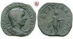 Römische Kaiserzeit, Gordianus III., Sesterz 241-243, ss+