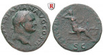 Römische Kaiserzeit, Vespasianus, As 71, ss