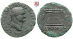 Römische Kaiserzeit, Vespasianus, As 71, ss