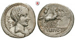 Römische Republik, C. Vibius Pansa, Denar 90 v.Chr., ss+