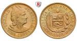 Peru, Republik, Libra 1965, 7,32 g fein, vz-st