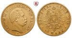 Deutsches Kaiserreich, Hessen, Ludwig III., 10 Mark 1875, H, ss/ss-vz, J. 216