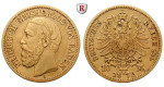 Deutsches Kaiserreich, Württemberg, Karl, 10 Mark 1872, F, ss, J. 289