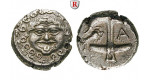 Thrakien-Donaugebiet, Apollonia Pontika, Drachme 5.-4.Jh. v.Chr., ss+