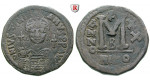 Byzanz, Justinian I., Follis Jahr 20 = 546/547, ss