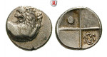 Thrakien, Chersonnesos, Hemidrachme 400-350 v.Chr., f.vz