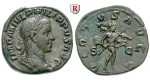 Römische Kaiserzeit, Philippus II., Sesterz 247-249, ss+