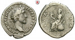 Römische Kaiserzeit, Antoninus Pius, Denar 140-143, ss