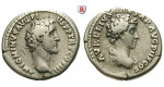 Römische Kaiserzeit, Antoninus Pius, Denar 140, ss