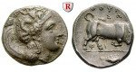 Italien-Lukanien, Thurium, Stater 350-300 v.Chr., ss/ss-vz
