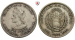 El Salvador, Republik, Peso 1893, 22,47 g fein, ss+