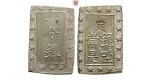 Japan, Tenpo, Bu (Ichi Bu Gin) o.J. (1837-1854), vz