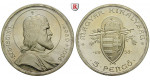 Ungarn, Reichsverweser, 5 Pengö 1938, 16,0 g fein, vz-st