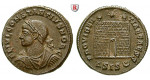 Römische Kaiserzeit, Constantius II., Caesar, Follis 328-329, f.vz