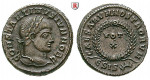 Römische Kaiserzeit, Constantinus II., Caesar, Follis 321-324, vz