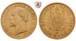 Deutsches Kaiserreich, Sachsen-Coburg-Gotha, Ernst II., 20 Mark 1886, Portrait / Reichsadler, A, ss+/ss-vz, J. 271