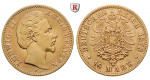 Deutsches Kaiserreich, Bayern, Ludwig II., 10 Mark 1878, D, ss, J. 196
