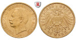 Deutsches Kaiserreich, Baden, Friedrich II., 20 Mark 1911, G, ss/vz, J. 192