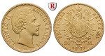 Deutsches Kaiserreich, Bayern, Ludwig II., 20 Mark 1873, D, ss, J. 194