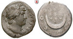 Römische Kaiserzeit, Hadrianus, Denar 126-127, ss