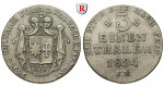 Waldeck, Fürstentum, Georg Heinrich, 1/3 Taler 1824, vz