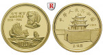China, Volksrepublik, 100 Yuan 1983, 9,0 g fein, PP