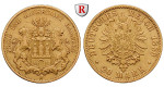 Deutsches Kaiserreich, Hamburg, 20 Mark 1889, J, ss+, J. 210