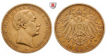 Deutsches Kaiserreich, Mecklenburg-Schwerin, Friedrich Franz III., 10 Mark 1890, A, ss/ss-vz, J. 232