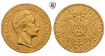 Deutsches Kaiserreich, Preussen, Wilhelm II., 10 Mark 1895, A, ss/ss-vz, J. 251
