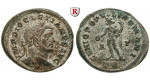 Römische Kaiserzeit, Diocletianus, Follis 296-297, vz+