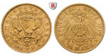 Deutsches Kaiserreich, Bremen, 20 Mark 1906, J, vz-st, J. 205