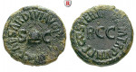 Römische Kaiserzeit, Caligula, Quadrans 40-41, ss+