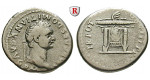 Römische Kaiserzeit, Domitianus, Denar 82, ss