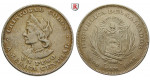 El Salvador, Republik, Peso 1908, 22,36 g fein, ss