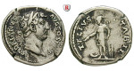 Römische Kaiserzeit, Hadrianus, Denar 134-138, ss
