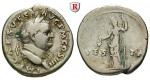 Römische Kaiserzeit, Vespasianus, Denar 72-73, ss