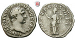 Römische Kaiserzeit, Traianus, Denar 100, ss