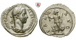 Römische Kaiserzeit, Severus Alexander, Denar 222-228, f.st