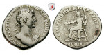 Römische Kaiserzeit, Hadrianus, Denar 117, ss