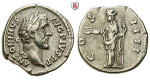 Römische Kaiserzeit, Antoninus Pius, Denar 147, ss-vz