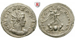 Römische Kaiserzeit, Gallienus, Antoninian 257-258, ss+